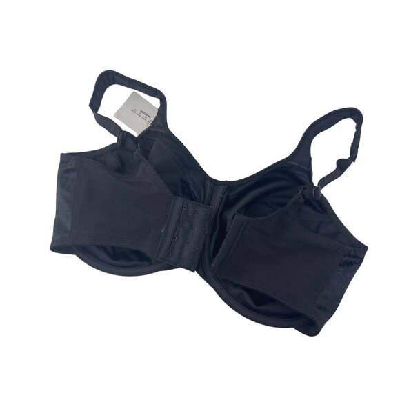 Bali Womens Satin Floral Double Support Minimizer Bra Size 34DDD Comfy Strap - Picture 3 of 9